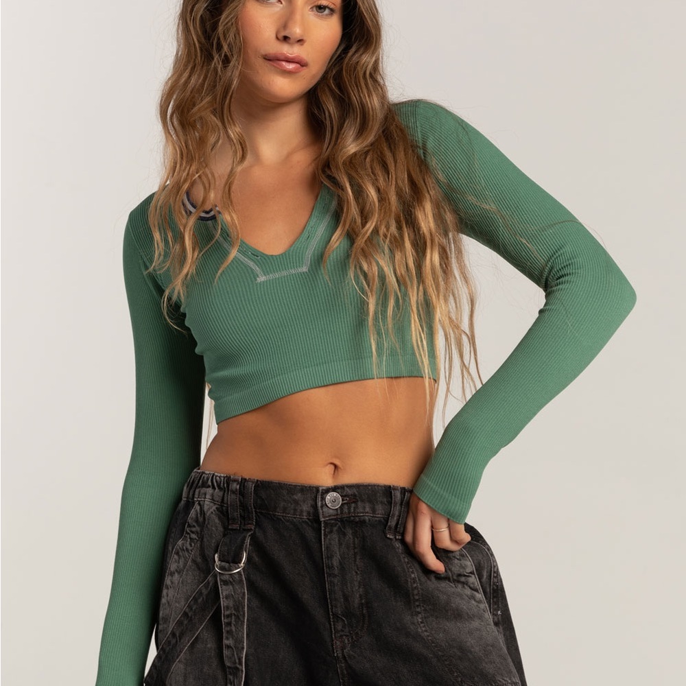 Out from Under Urban Outfitter Going for Gold long sleeve top